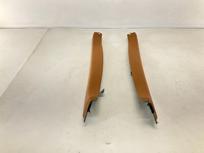 14-19 Jaguar XJ L Interior Rear Left & Right C-Pillar Trim Panels Pair OEM CM