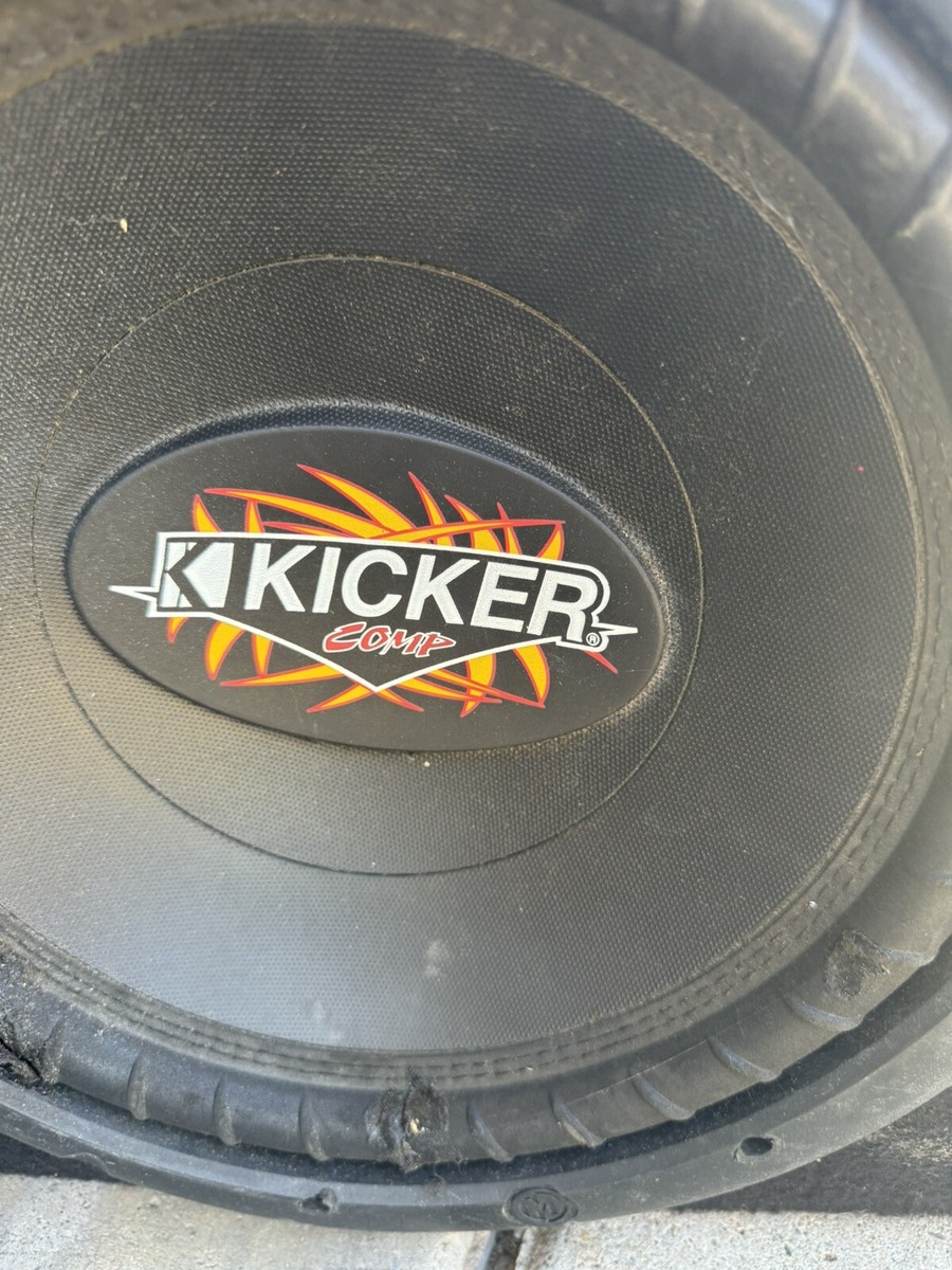 Old School KICKER Comp 10 - RARE - 8 Ohm Version - Fully Old School KICKER Comp 10 - RARE - 8 Ohm Version - Fully