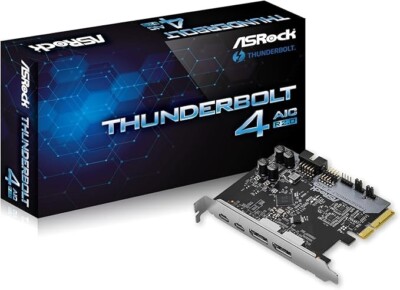 SRock Thunderbolt 4 AIC R2.0 Erweiterungskarte THUNDERBOLT4 AIC R2 High Speed