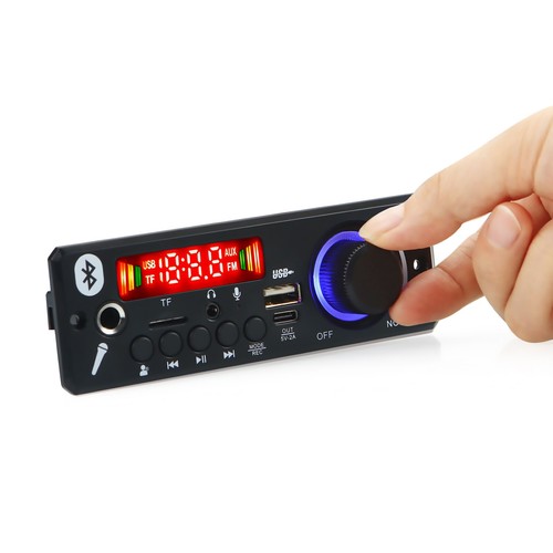 Portable MP3 Decoder 160W Audio Amplifier Bluetooth 5.0 DC12V Audio Equipment - Picture 8 of 14