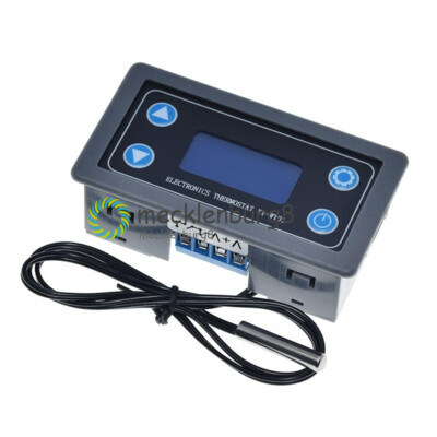 1PCS 6-30V 10A Thermostat Digital Temperature Controller DThermal Thermocouple