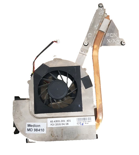 Lüfter Kühler MEDION AKOYA MD98410 E7214 60.4JE01.001 Original