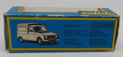SOLIDO : RENAULT 4 Fourgonnette Pub Solido / Boite / Echelle 1.43 EUR 10,00 - FR