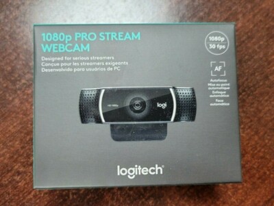 BRAND NEW Logitech Pro Stream 30fps Webcam Full 1080p HD 960-001376 Web Cam  
