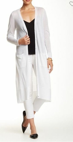 Joan Vass Neiman Marcus White Sheer 