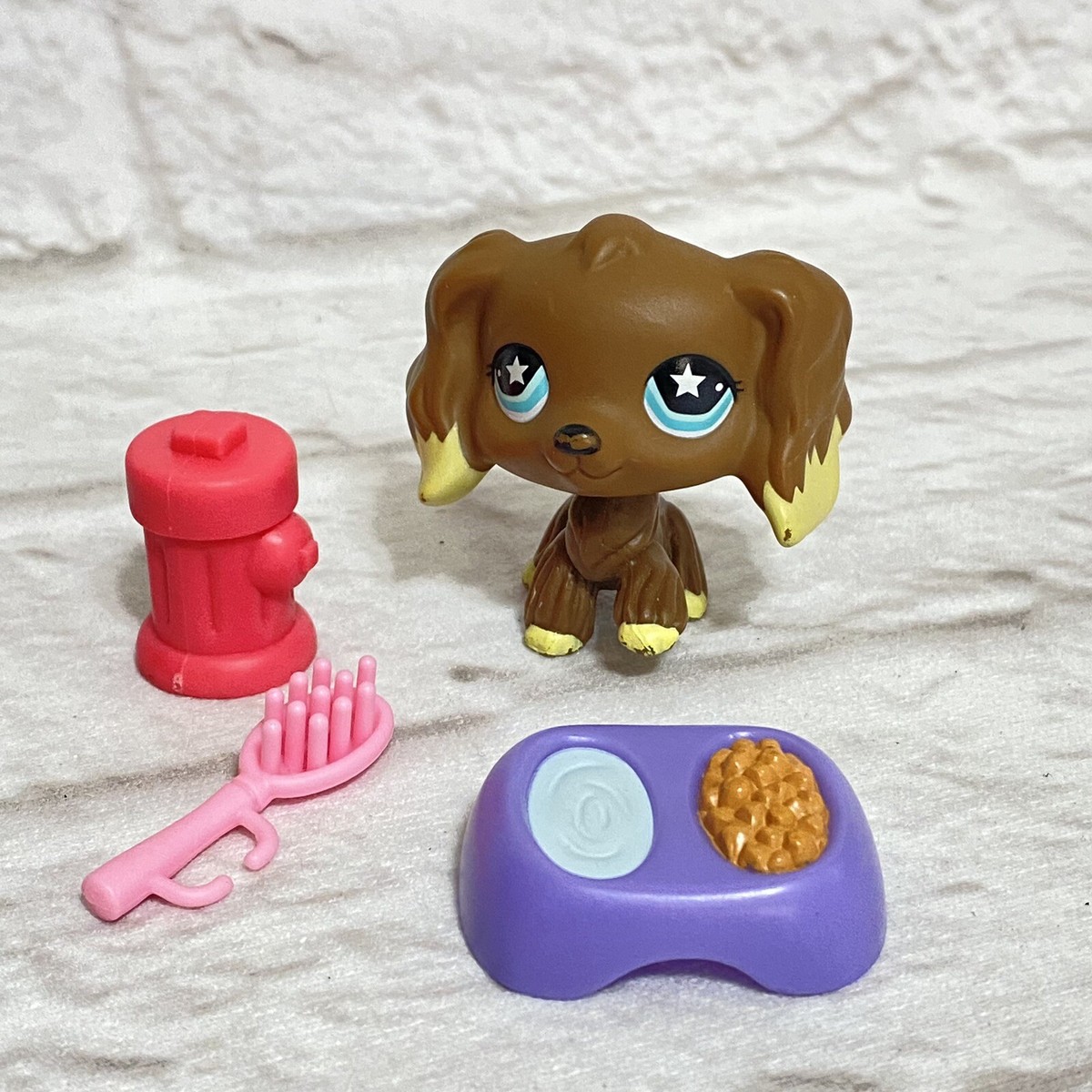 authentic LPS LITTLEST PETSHOP epagneul cocker spaniel 1373 chien dog