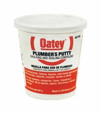 OATEY PLUMBER'S PUTTY 14OZ 31166 BEIGE COLOR SEALING COMPOUND FRESH FAST SHIP
