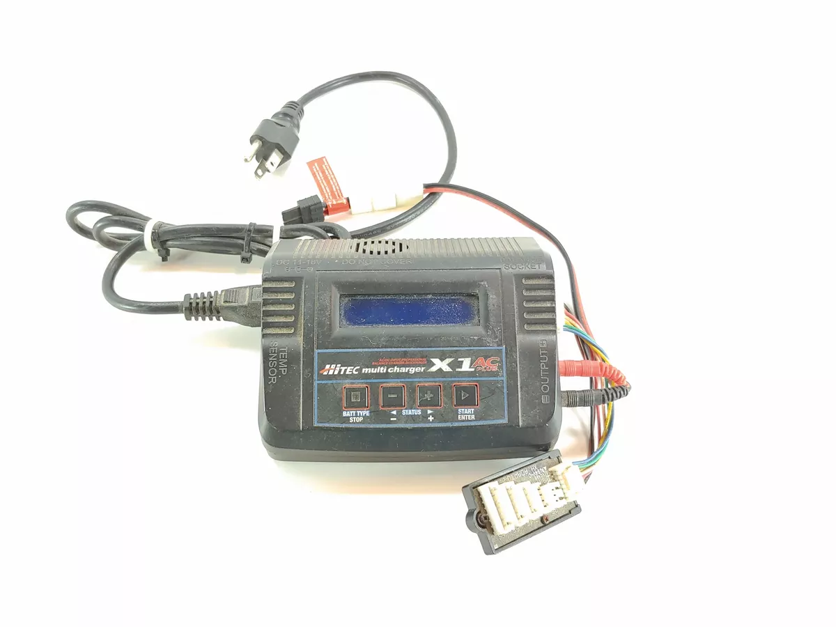 Hitec X1 AC Plus Genuine R/C Multi Charger Balance Charger/Discharger