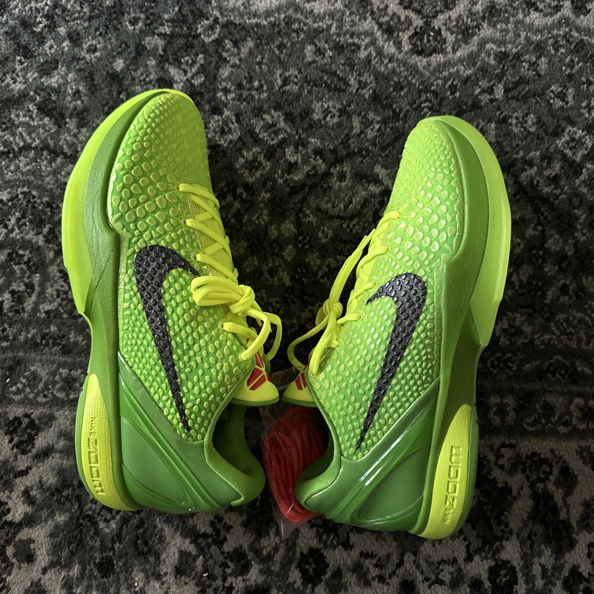 Size 14 - Nike Zoom Kobe 6 Protro Low Grinch 194500874268| eBay