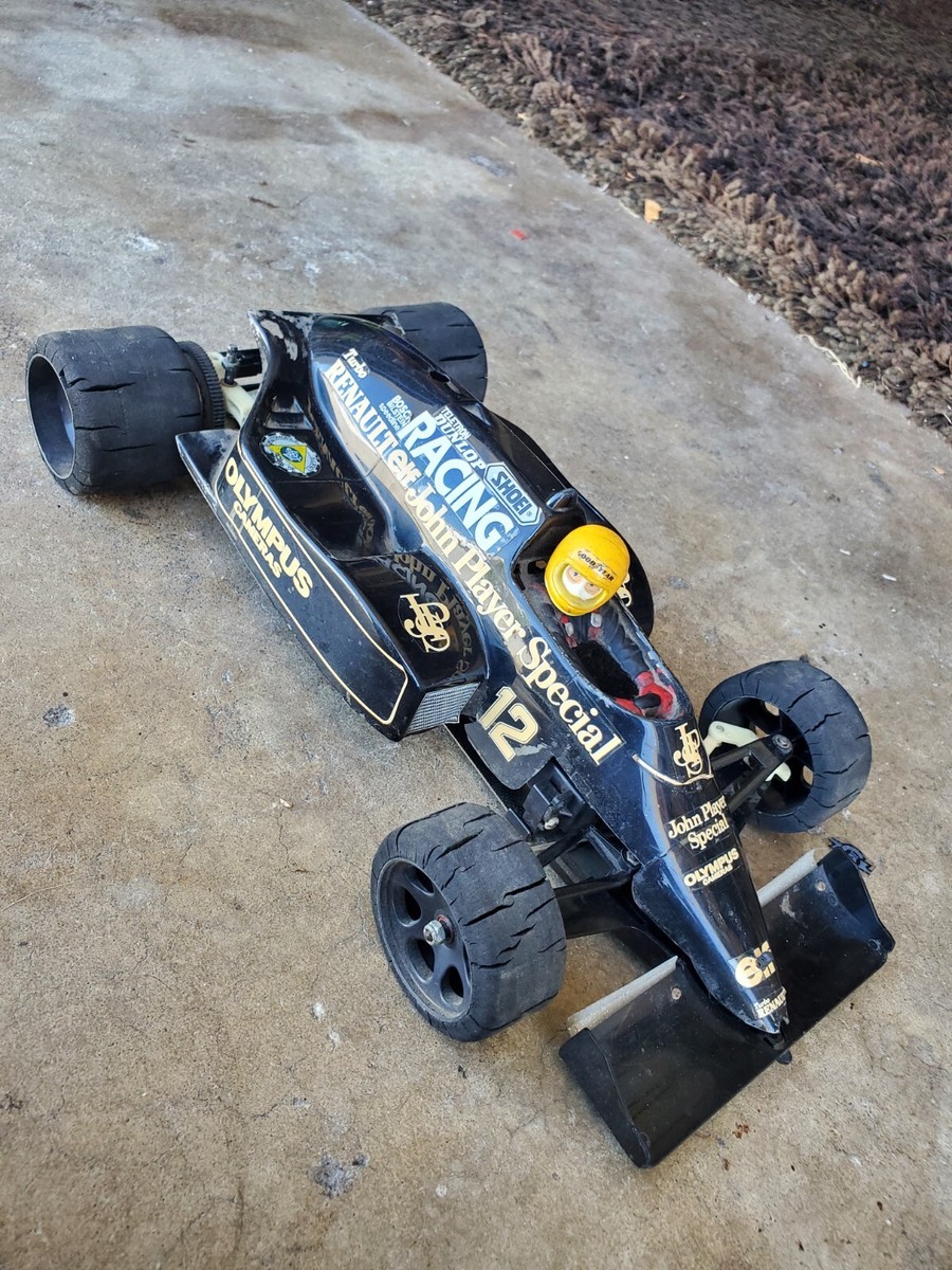 TAMIYA Road Wizard JOHN PLAYER SPECIAL F1 RC CAR Vintage