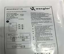 Genuine Wenglor IB040BM37VB PLC Programmable Inductive Proximity Switch