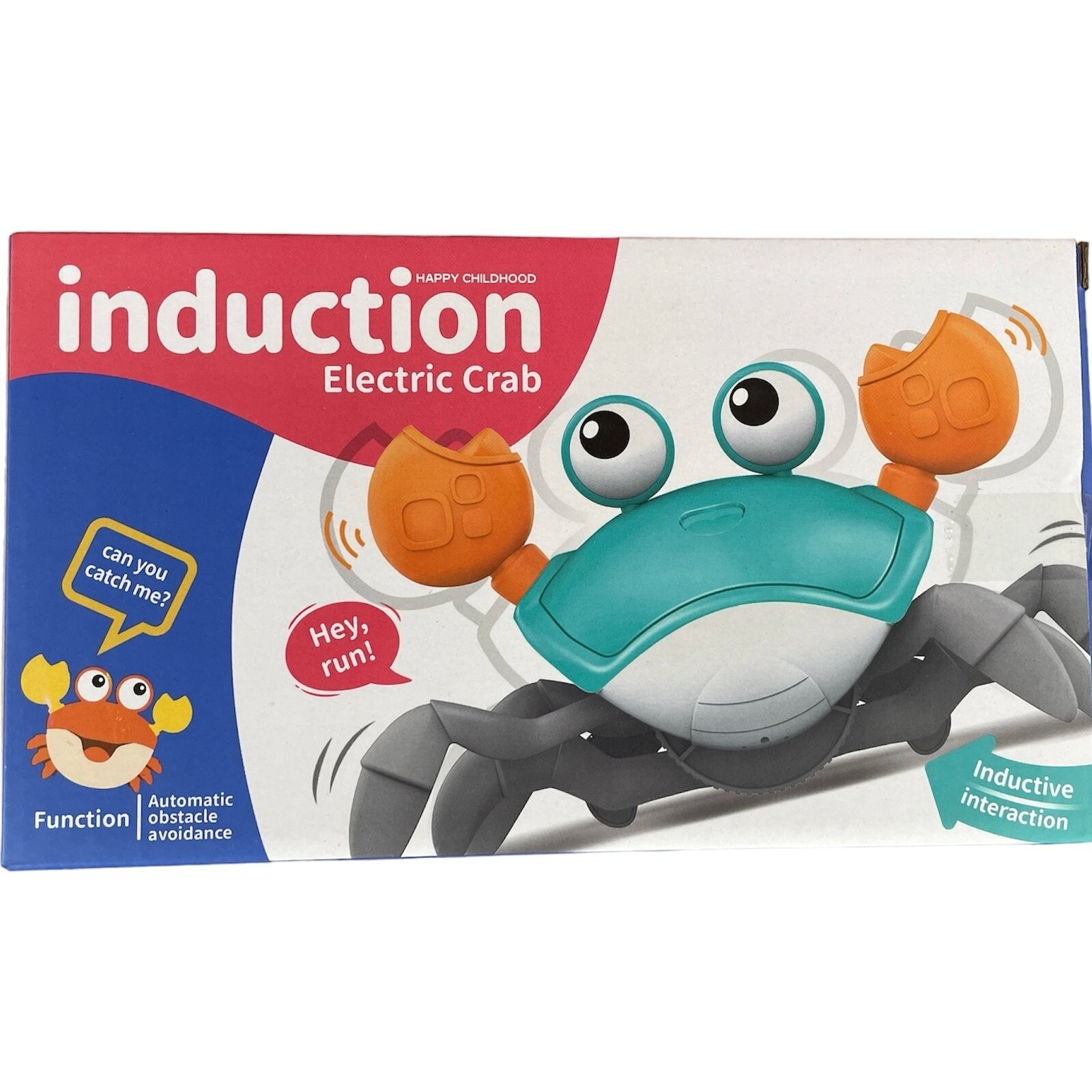 Crawling Crab Baby Toy Induction Electric Crab Toddler Toys with Music