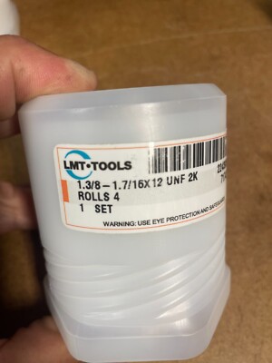 LMT.Fette Thread Rolls 1-3/8..1-7/16-12 UNF  2k Type 45 2243935 QTY3 