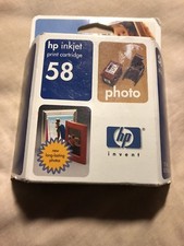 HP 58 Photo Ink Cartridge New Genuine Factory Sealed Box C6658AN