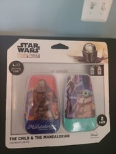DISNEY STAR WARS: THE MANDALORIAN LED NIGHT LIGHT-2 PACK-THE CHILD  MANDALORIAN