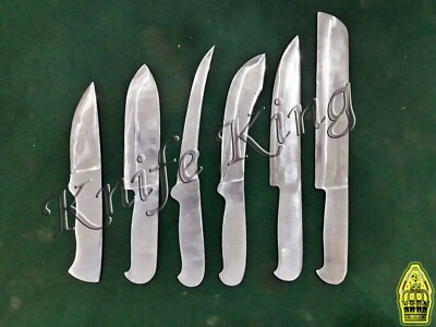 Custom Knife King's Made J2 Stainless Steel Kitchen Knife Set (Blanks)