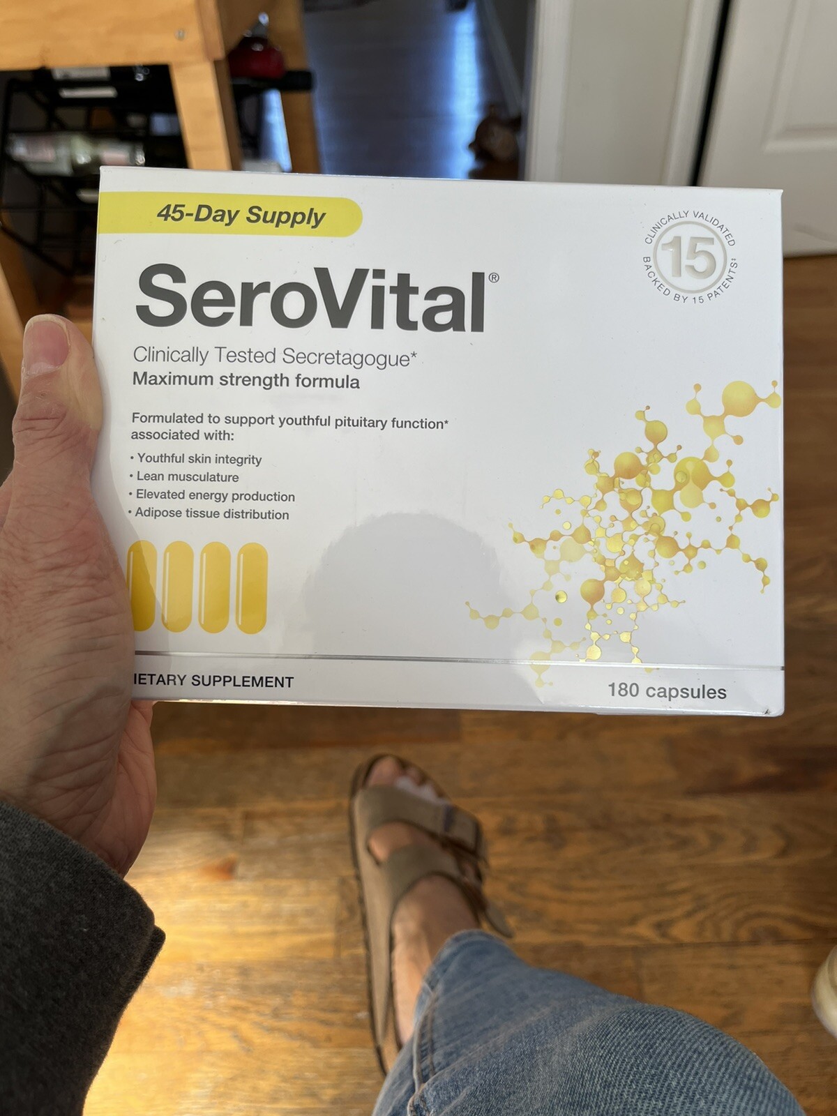 SeroVital Dietary Supplement 180 Capsules 45 Day Supply Maximum