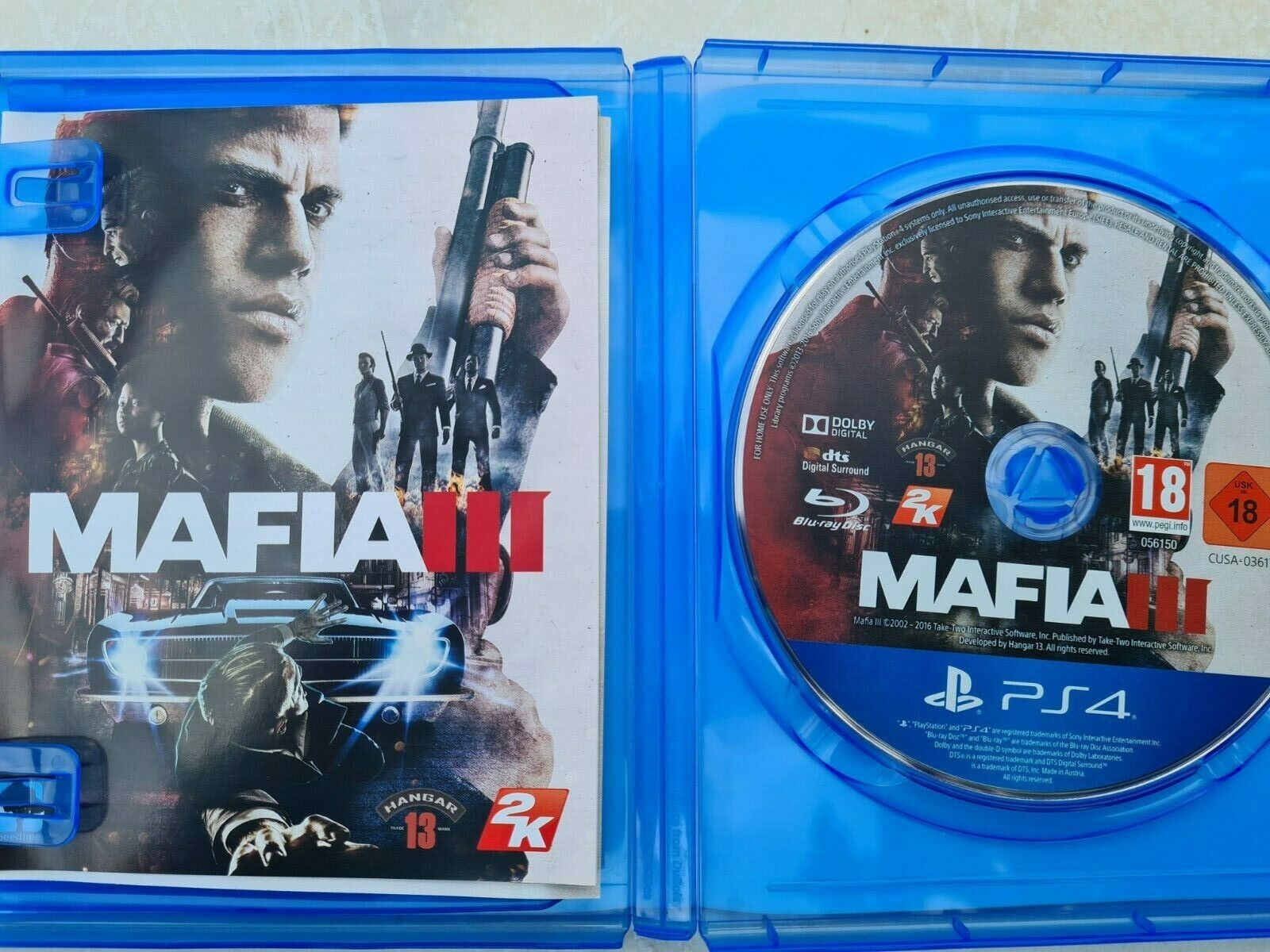 PS4 PlayStation 4 Mafia III Japanese Games With Box Tested Genuine