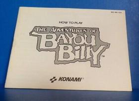 The Adventures of Bayou Billy Nintendo Entertainment System 1989 NES Working CIB