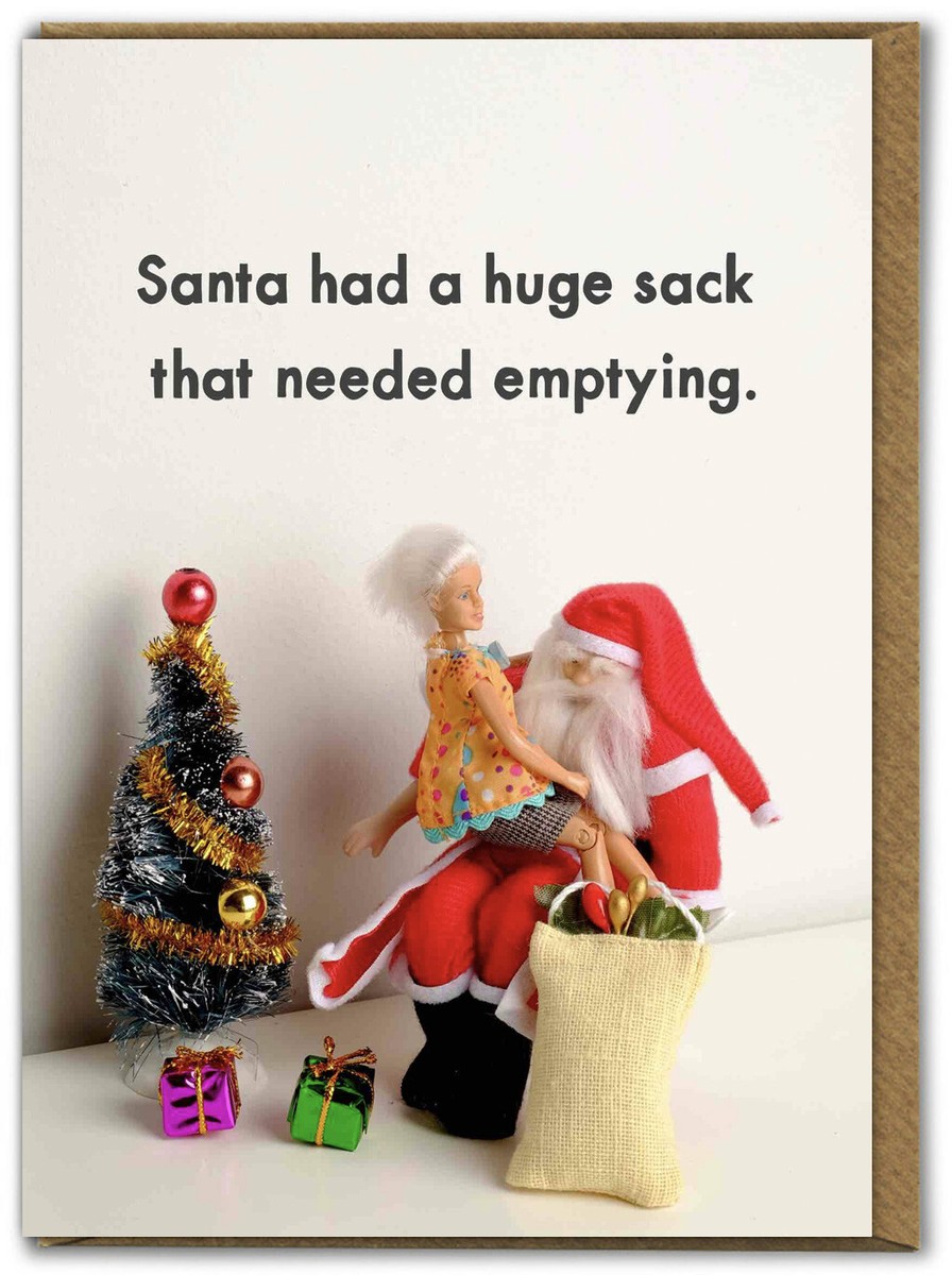 Joke Dirty Christmas Memes Funny Christmas Naughty Stocking Santa