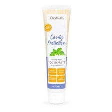 Oxyfresh Cavity Protection Fresh Mint Fluoride Toothpaste Low Abrasion