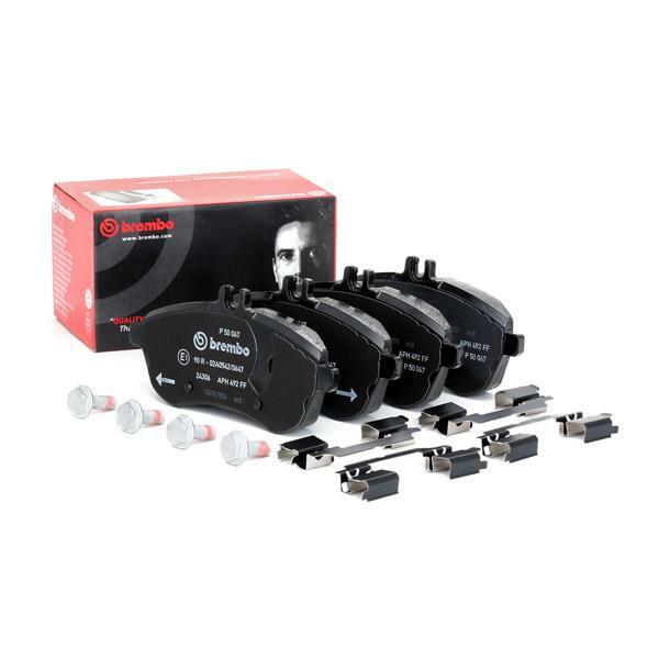 Brembo P 50 067 plaquettes de frein avant à friction stable pour Mercedes Classe C et E