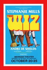 Stephanie Mills "THE WIZ" Andre De Shields 1992 Philadelphia Pre-Broadway Flyer