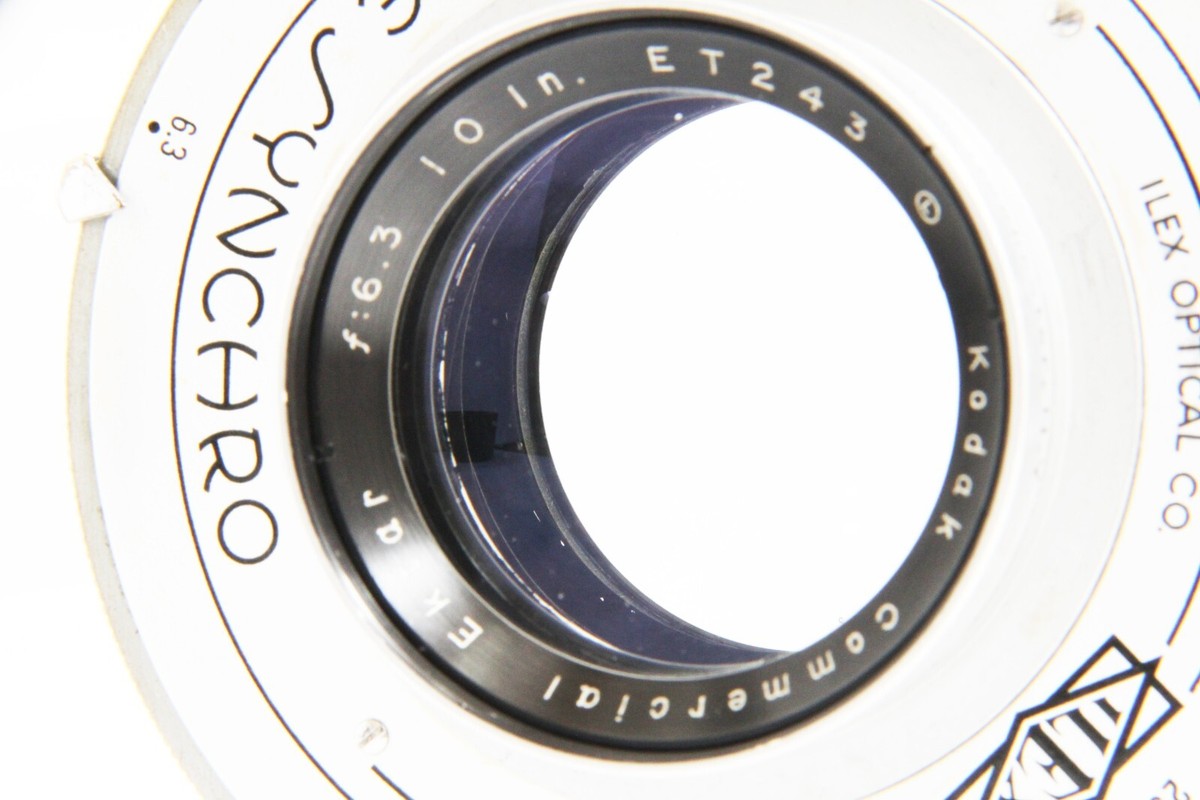 Excellent++ Kodak Commercial Ektar 10in F6.3 Large Format Lens No4