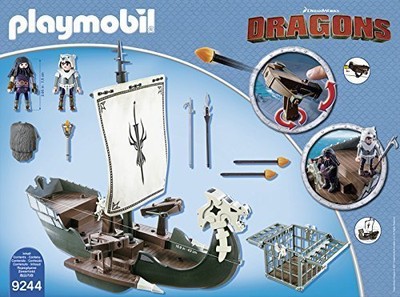 barco de dragón playmobil