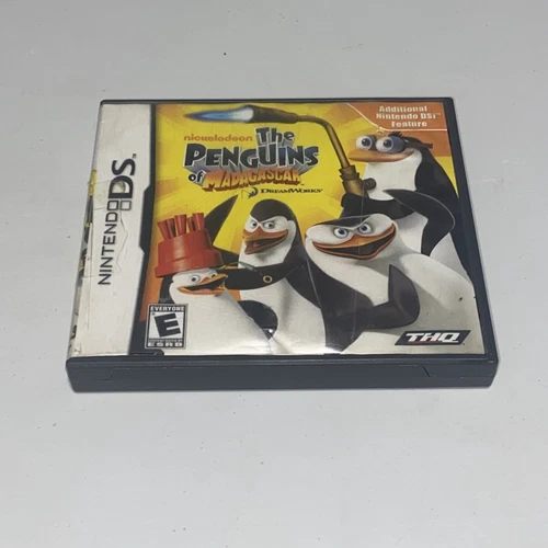 The Penguins of Madagascar (Nintendo DS, 2010) Complete With Manual & Tested