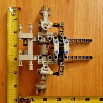 LEGO Technic Solid Front Wheel Drive + Steering - new parts