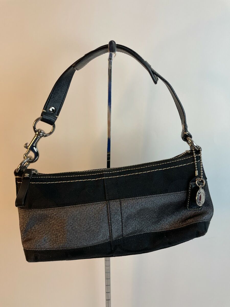 Coach shoulder bag H0767-11096 Black sparkle 10.5x5x2.5 Coach shoulder bag H0767-11096 Black sparkle 10.5x5x2.5