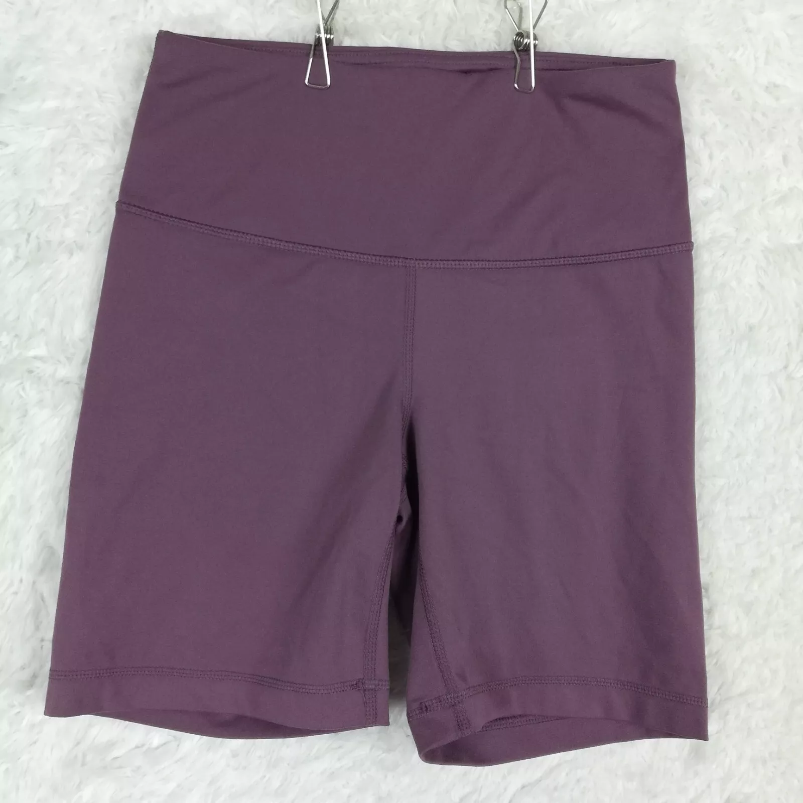 yogalicious lux athletic yoga biker pull on stretch shorts
