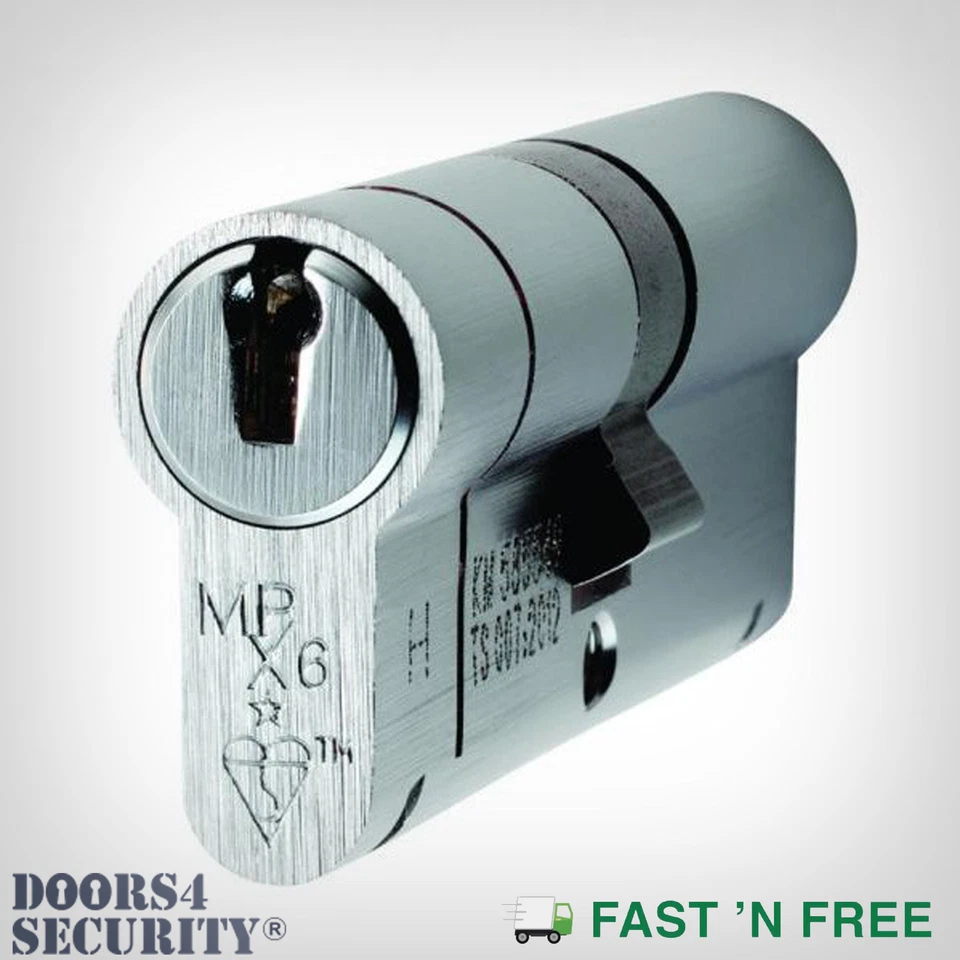 CARLISLE BRASS KITE MARKED SECURITY CYLINDER EUROSPEC MPX6 ❎ANTI SNAP❎ANTI DRILL❎30/40mm