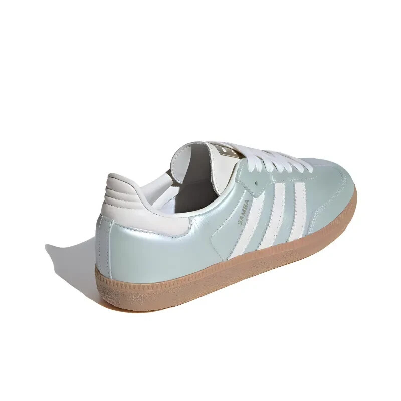 Size 8 - adidas Samba OG Linen Green Metallic W for sale