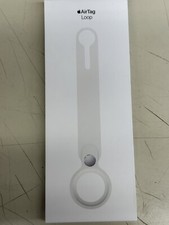 NEW / Apple - AirTag Leather Loop - White