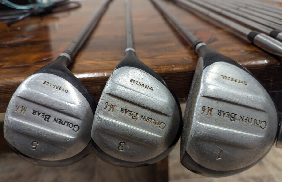 Golden Bear GB M6 Golf Set 1w, 3w 5w and 3 to 9 Irons with Golden Bear GB M6 Golf Set 1w, 3w 5w and 3 to 9 Irons with