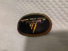 VAN HALEN VINTAGE 1978 PACIFICA  PRISM BELT BUCKLE! In good condition