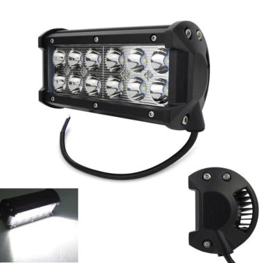 FARO LAMPADA SUPPLEMENTARE PROFONDITA AUTO FUORISTRADA 12v 24 LED 72W 6000K