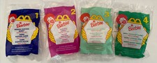 Lot of 4 McDonald's Happy Meal Barbie Toy Premiums - New in Package - 1996