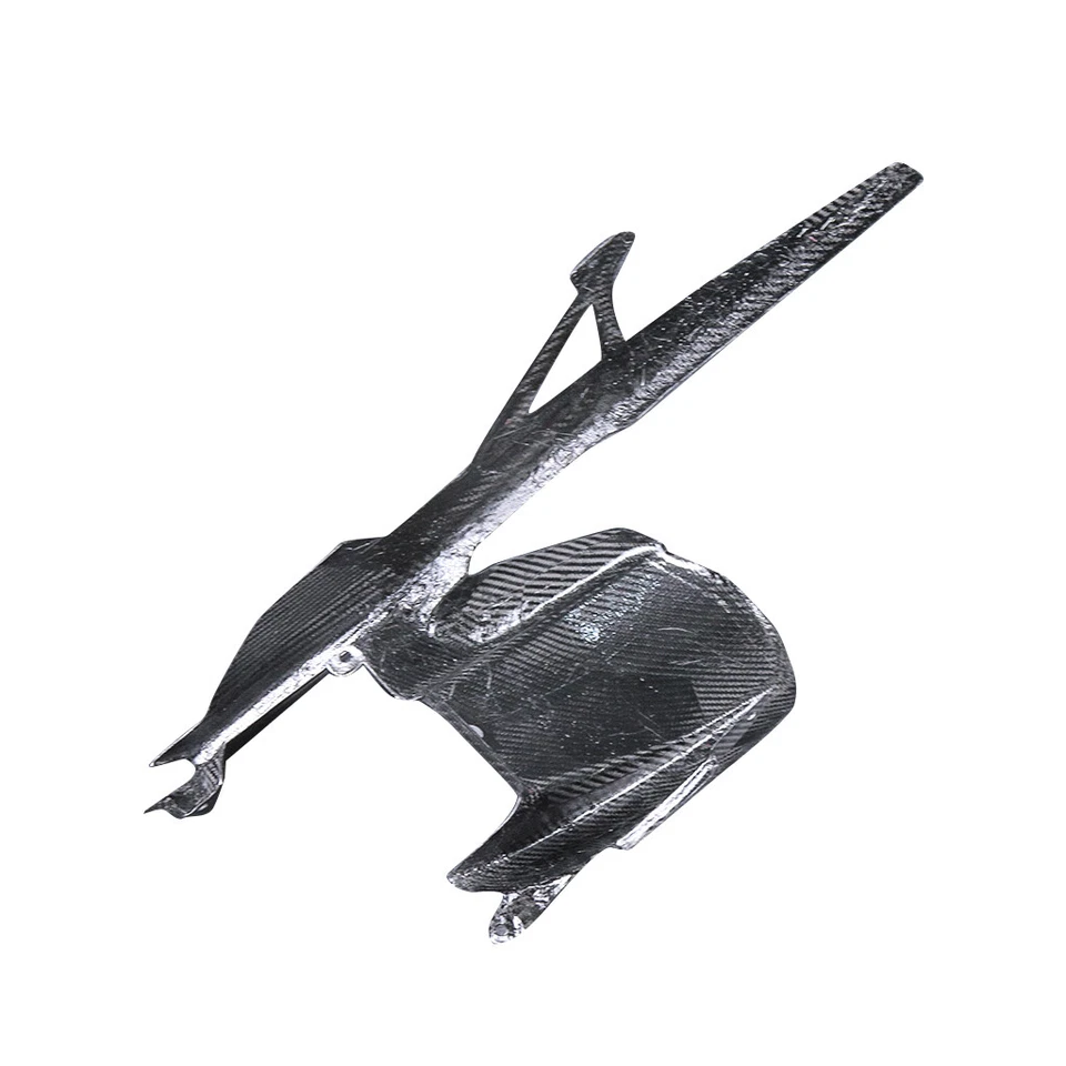 Брызговик из углеродного волокна для заднего крыла BMW S1000RR M1000RR с защитой цепи - Изображение 3 из 4