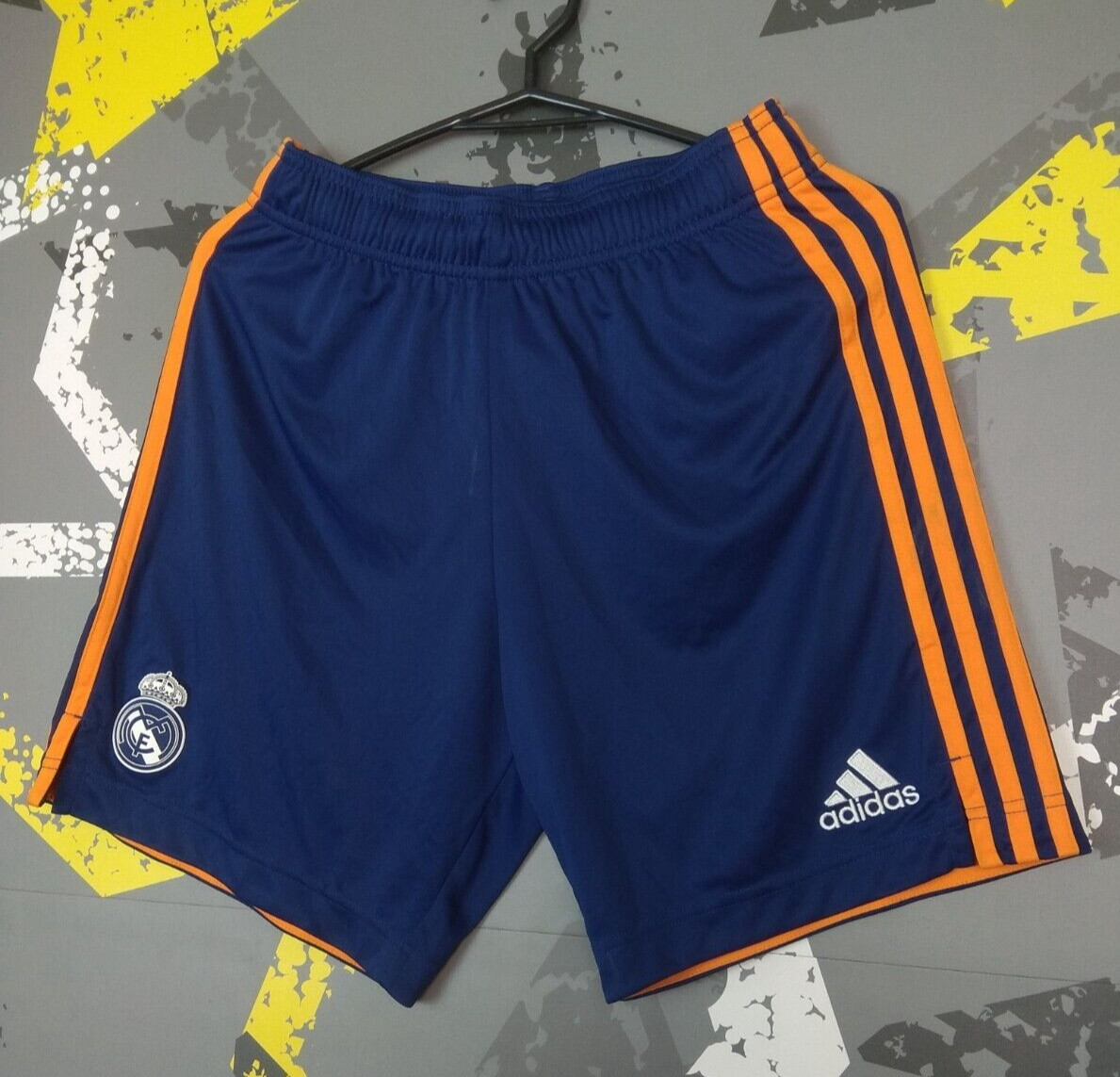 Pantalones Cortos De Fútbol Real Madrid Away Adidas Gm6787 Para Hombre Talla S Ig93