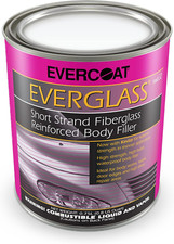 Evercoat Everglass Short Strand Fiberglass Reinforced Filler - Waterproof Filler Evercoat Everglass Short Strand Fiberglass Reinforced Filler - Waterproof Filler