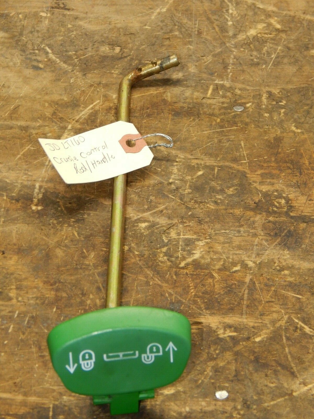 John Deere LT160 Riding Mower Cruise Control Rod W/ Handle eBay