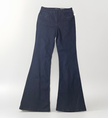Worthington Womens Jeans size 6 Flare Dark Wash New With Tags