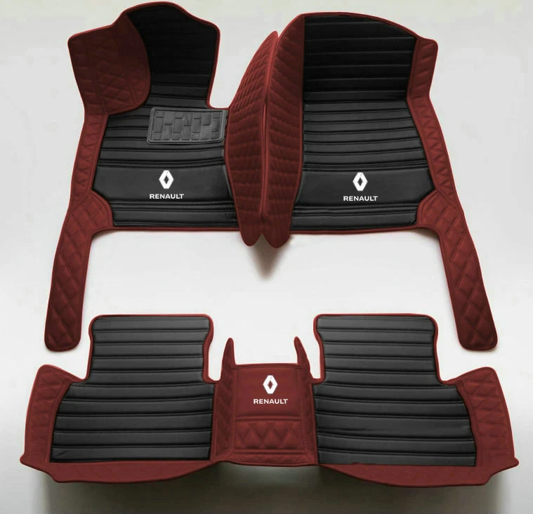 For Renault Car Floor Mats Waterproof Carpets Right Hand Drive Custom All Models - image 3 of 4