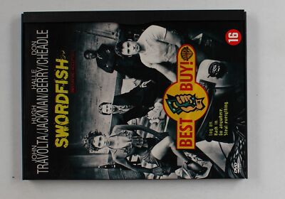 Movie Swordfish - Passwod Accepted NL DVD 2001 Travolta Halle Berry H. Jackman