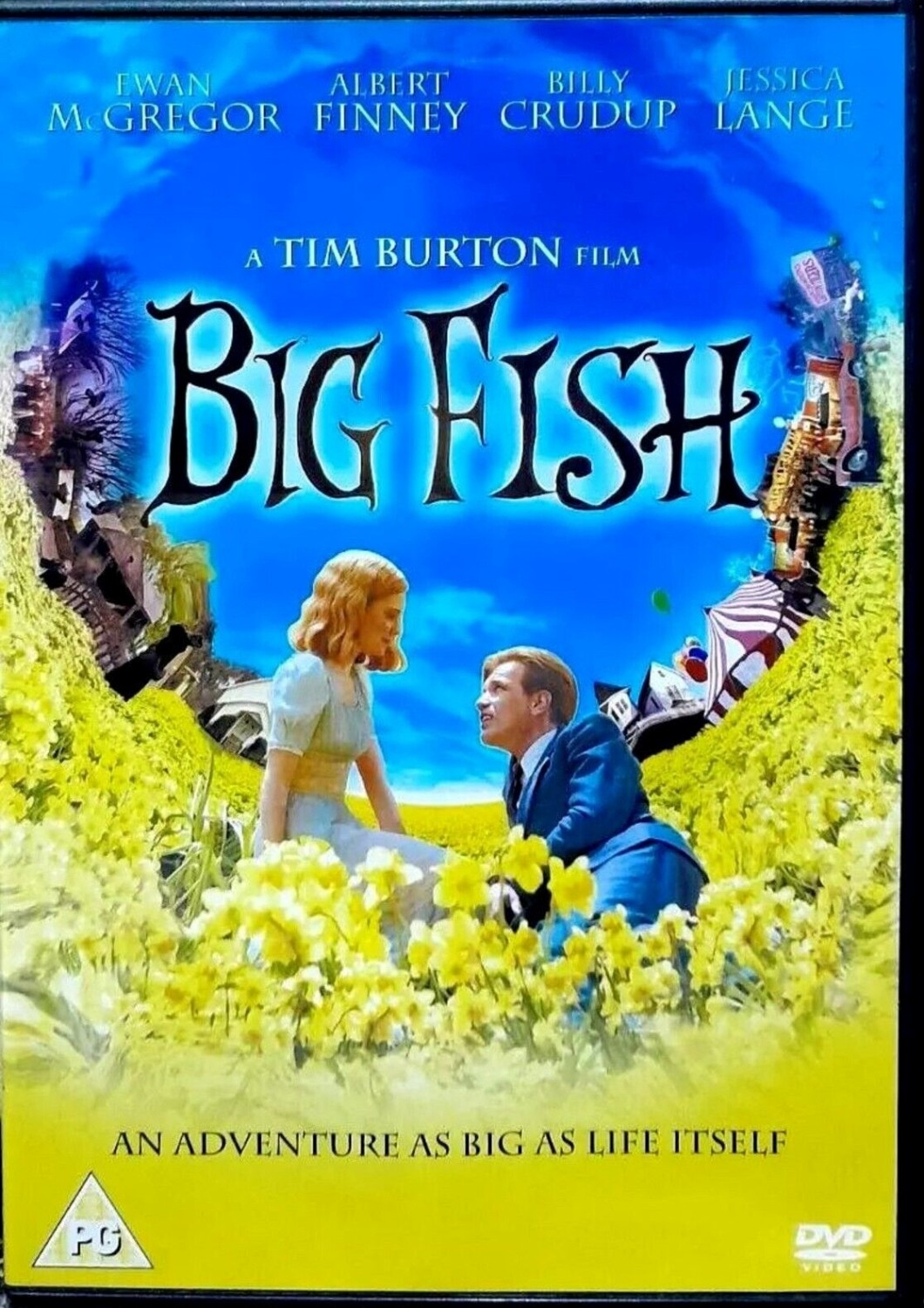 Big Fish DVD (2010) FREE SHIPPING