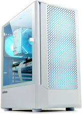 Zalman FIT Mid-Tower ATX PC Case, Includes 4 X ARGB Fans, Swing Door Tempered Gl