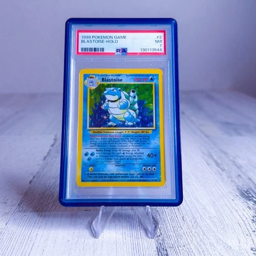 1999 POKEMON GAME #2 BLASTOISE-HOLO PSA 7